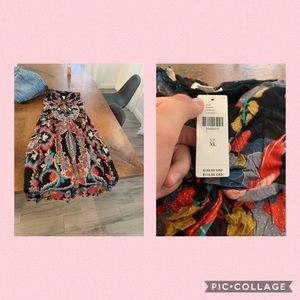 Anthropology colorful dress